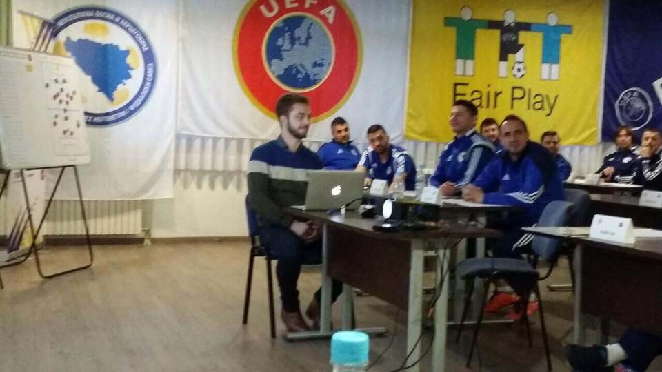 Amel Tahirovic presentation of football